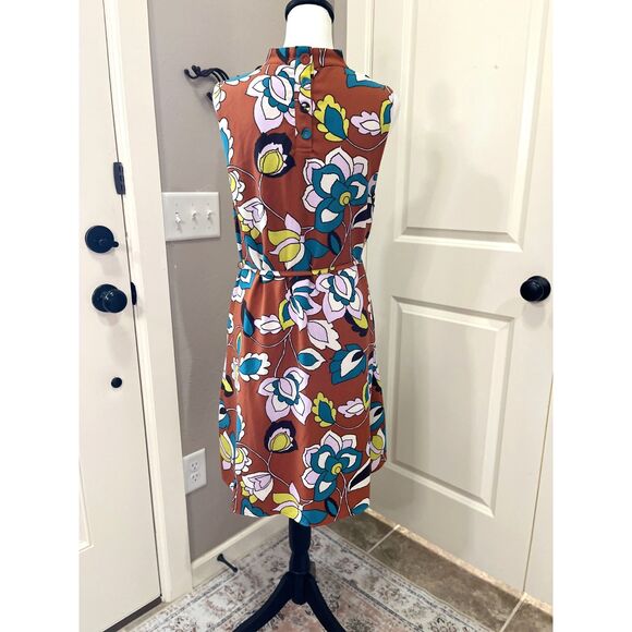 ModCloth In With Excitement Retro Floral Sleeveless Dress – Size L - Picture 7 of 11